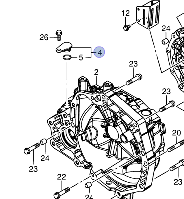 NEW Genuine Suzuki ALTO Gearbox Speed Sensor Blank Plug OIL LEAK 24723-72KA2