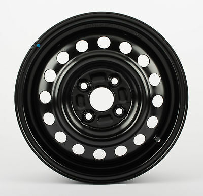 14" Black STEEL WHEEL RIM 43210M68K11-09L Fits Nissan Pixo