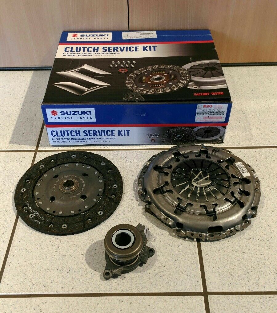 NEW Genuine Suzuki SWIFT 1.3 DIESEL Complete 3PC Clutch Service Kit COVER DISC BEARING