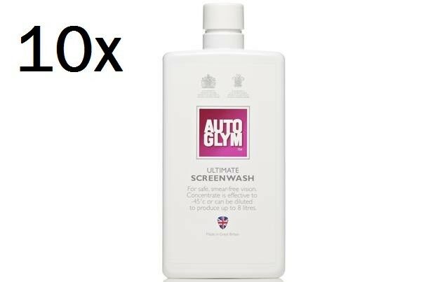 10x NEW Autoglym All Seasons SCREENWASH SCREEN WASH Concentrate 500ml FREE GIFT