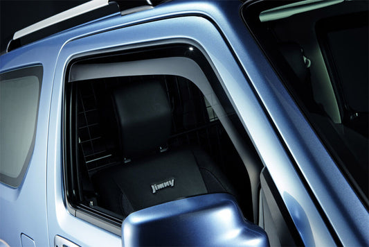 Brand NEW Genuine Suzuki Jimny Front WIND DEFLECTORS Smoke 00800-87530 Set of 2