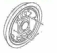 NEW Genuine Suzuki JIMNY Rear Brake Back Backing Plate 53160-81A01 Left Side