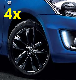 4x NEW Genuine SWIFT SZ-L 2011-2017 Alloy Wheels 16" 43210-68L90-0CE Gloss BLACK