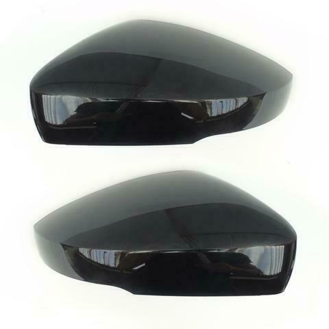 Suzuki SWIFT 2017-> PAIR OF Wing Mirror Cover Caps 84728 84718-52R40-ZMV BLACK