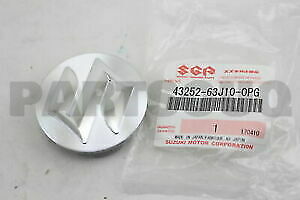 Genuine Suzuki GRAND VITARA Alloy Wheel Centre Cap Silver 43252-63J10-0PG