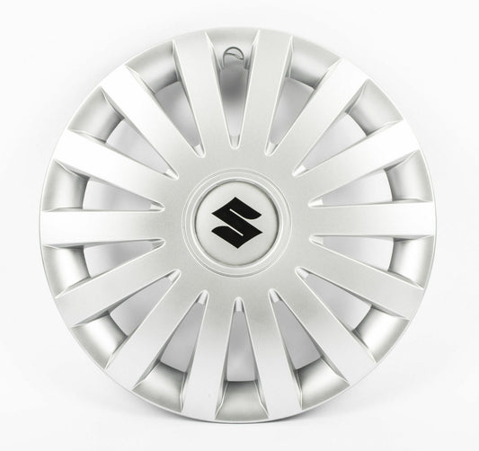 NEW Genuine Suzuki Wheel Trim 15 " Silver SET OF 4 - Suzuki Swift Splash G37