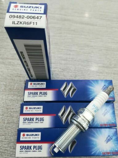 4x NEW Genuine Suzuki IGNIS NGK Spark Plugs Laser Iridium ILZKR6F11 09482M00651