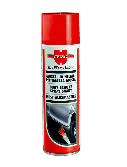 5x NEW WURTH Underseal Underbody Stone Guard Under Seal 500ml SURFACE PROTECTOR
