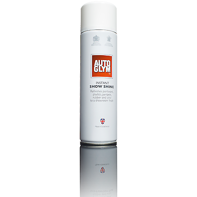 NEW Autoglym INSTANT SHOW SHINE SPRAY Polish Plastic Paint Vinyl 450ml FREE GIFT