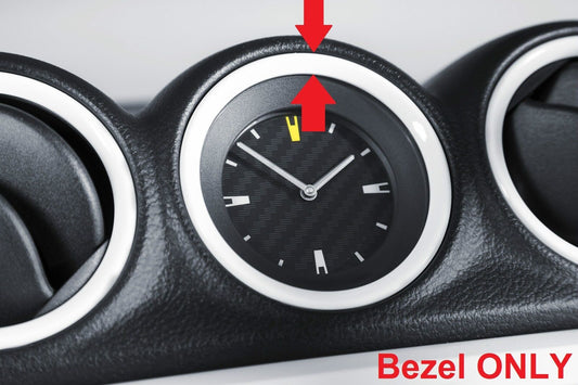 NEW Genuine Suzuki VITARA Dash board Chrome Silver Clock BEZEL ONLY 990E0-54P79