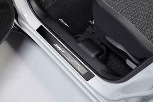 Genuine Suzuki SWIFT 2017-> Sill Guard Protector Trims Set BLACK 990E0-53R60-001