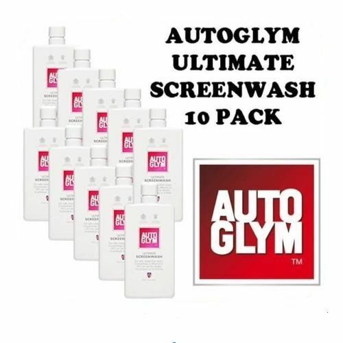 10x NEW Autoglym All Seasons SCREENWASH SCREEN WASH Concentrate 500ml FREE GIFT