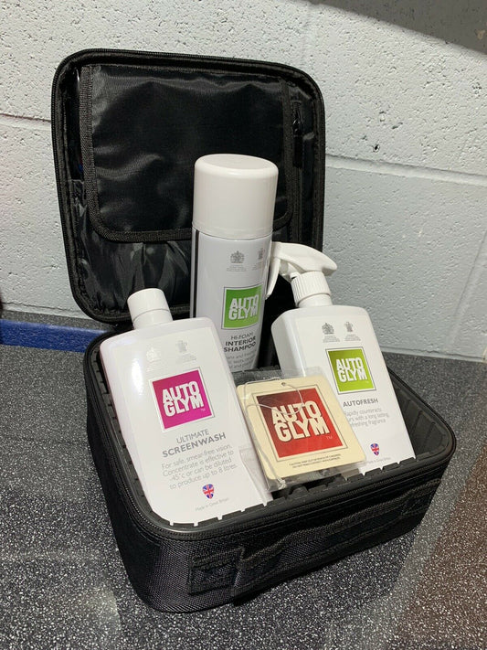 Genuine AUTOGLYM 5Pc Screenwash Shampoo CLEANING VALETING KIT CAR WASH SET Black