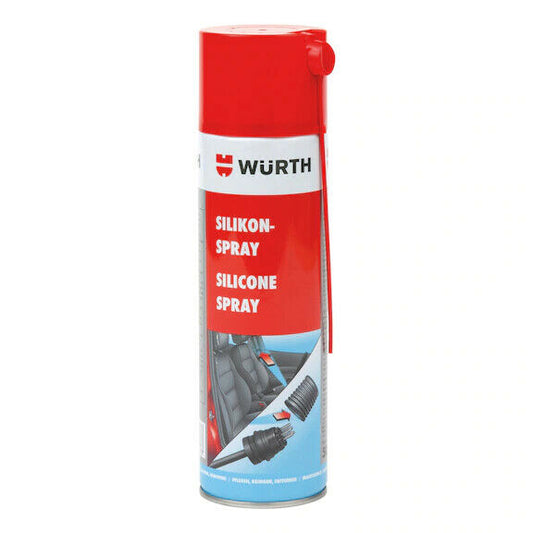 1x NEW Genuine WURTH Silicone Aerosol Lubricant Spray 500ml 0893221