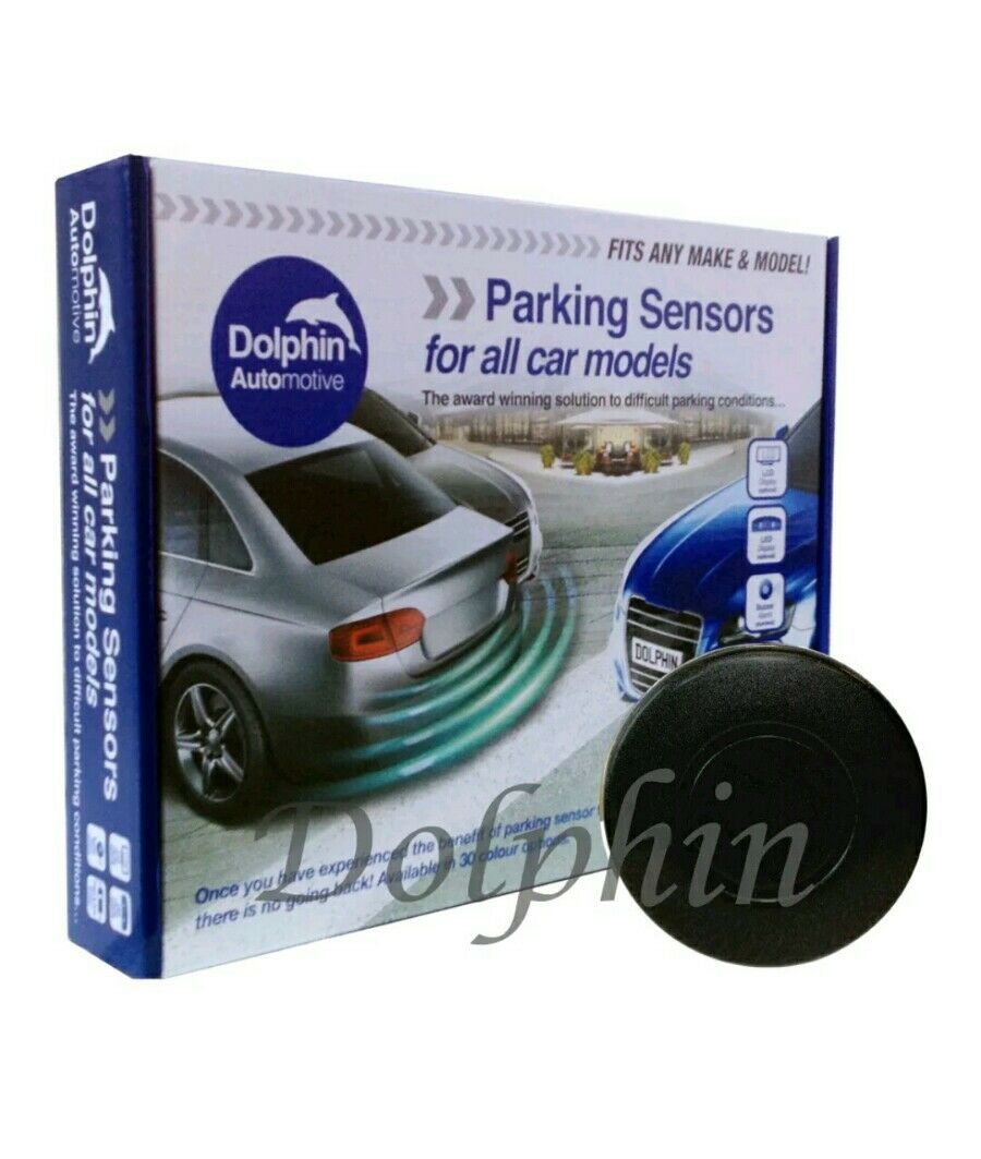 Brand New Dolphin Reverse Parking Sensor Kit MATT BLACK - DPS400