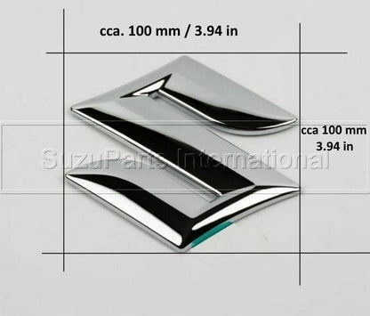 NEW Genuine Suzuki SWIFT ALTO Front Grille Chrome S Badge Emblem 77811-54GC0-0PG