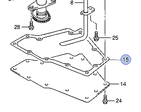 1x Genuine Suzuki GRAND VITARA GV 05-15 Engine Oil Sump Pan GASKET 11529-67JA0