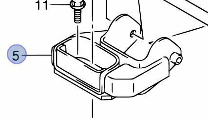 NEW Genuine Suzuki ALTO 2009-14 MODIFIED ENGINE MOUNT RIGHT 11640M51KA1