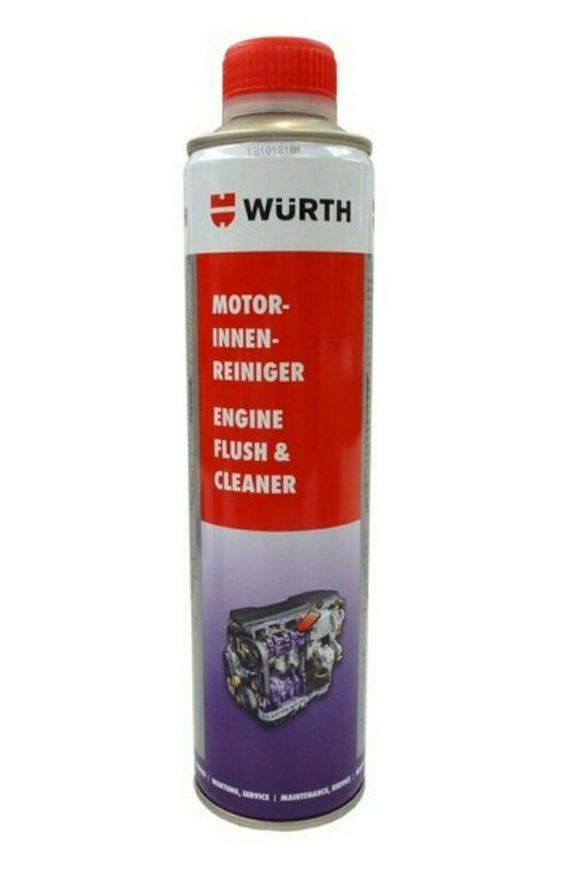 NEW & IMPROVED 'ACTIVE' GENUINE WURTH CAR ENGINE FLUSH & CLEANER 400ml
