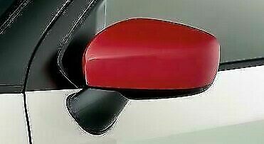 PAIR of NEW Genuine Suzuki IGNIS 2016> Mirror Covers RED - NO MIRROR INDICATOR