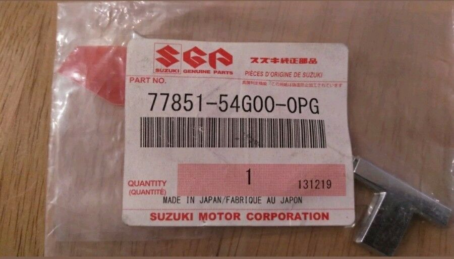 NEW Genuine Suzuki SWIFT GV SX4 Wing Chrome VVT Badge Emblem 77851-54G00-0PG