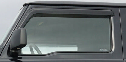 NEW Genuine Suzuki Jimny 2019-ON Front WIND DEFLECTORS Smoke PAIR OF 99120-78R11