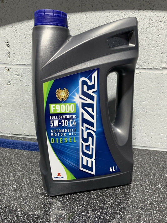 Genuine Suzuki ECSTAR 5W30 C4 DIESEL Oil F9000 Fully Synth 4 Litres 99000-21E60