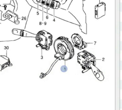 NEW Genuine Suzuki ALTO Rotary Switch Squib Horn Reel 1.0 2009-2016 37480M76MA0