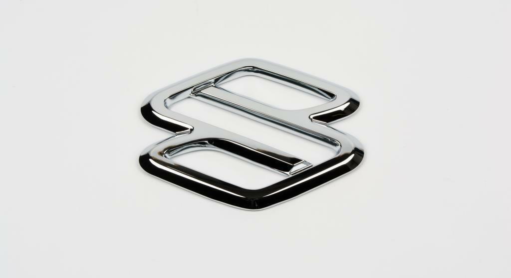 NEW Genuine Suzuki WAGON R Front Grille Chrome S Badge Emblem 77811-75F01-0PG