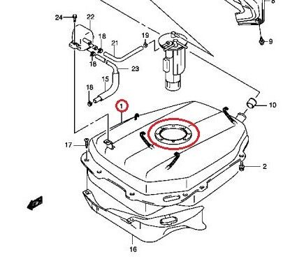 NEW Genuine VAUXHALL AGILA 1.0 1.2 1.3D Fuel Petrol Tank 89101-83E50