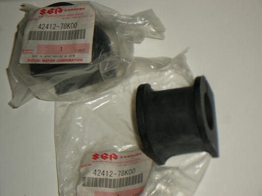 2xNEW Genuine Suzuki GV Grand Vitara 09-16 Anti Roll Bar Rubber BUSH 42412-78K00