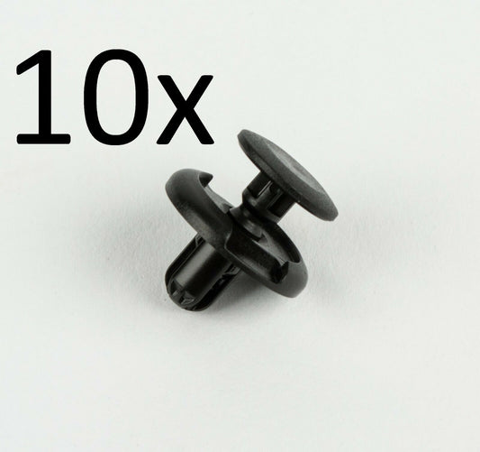 NEW Genuine Suzuki ARCH TRIM CLIPS CLIP BLACK 09409-07332 PACK OF 10