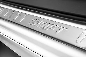 Genuine Suzuki SWIFT 3 Door Sill Guard Protector Trims Set ST. STEEL 990E0-68L59