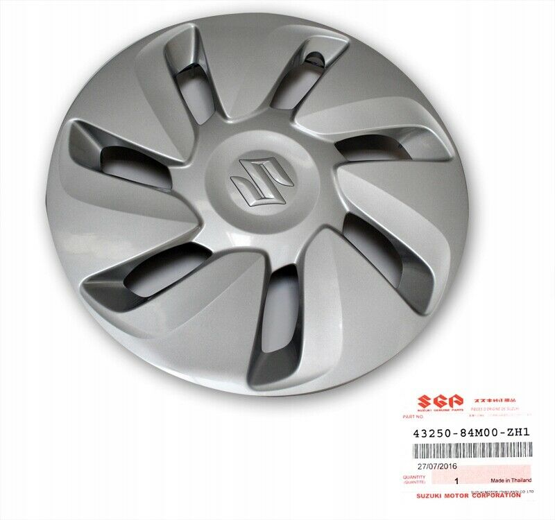 NEW Genuine Suzuki CELERIO Wheel Trim HUB CAP COVER 14" Silver 43250-84M00-ZH1