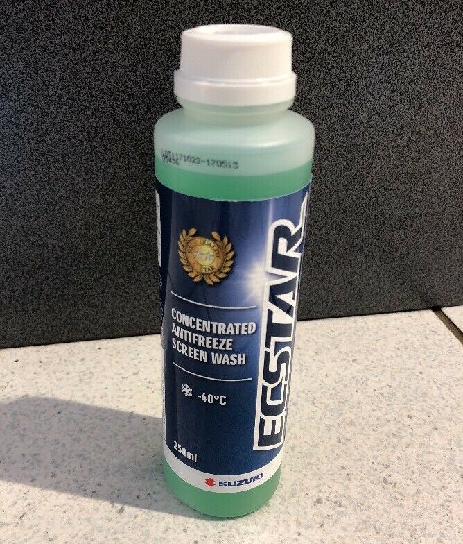 NEW GENUINE SUZUKI All Seasons SCREENWASH SCREEN WASH Concentrate 250ml -40c
