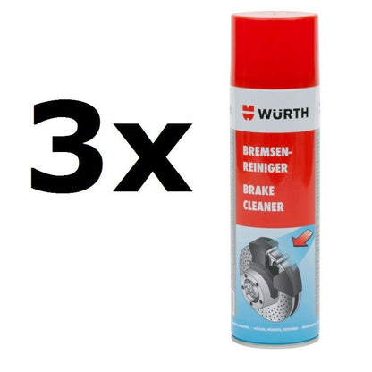 NEW Genuine WURTH Brake Cleaner Aerosol Solvent Spray Can Trigger 500ML 08901087