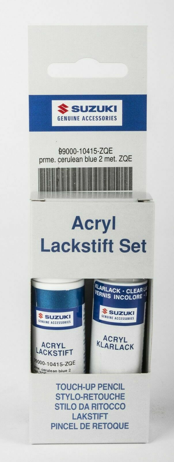 NEW Genuine Suzuki CELERIO TOUCH UP PAINT Stick Pen Brush Set CERULEAN BLUE ZQE