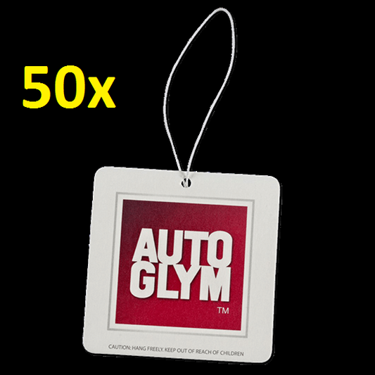 1x FULL BOX of 50x Autoglym AIR FRESHENERS **Next Day Delivery**