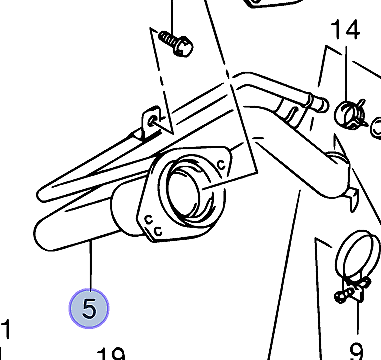 NEW Genuine Suzuki GV GRAND VITARA 2007-2014 Fuel Filler Pipe Neck 89201-65J01