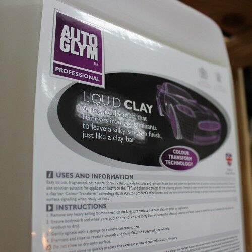 NEW Autoglym Liquid Clay Bar MAGMA COLOUR TRANSFORM TECHNOLOGY 5 Litre FREE GIFT