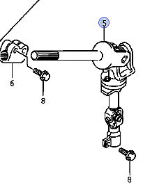 NEW Genuine Suzuki GV GRAND VITARA Steering Shaft Universal Joint 48220-65D20