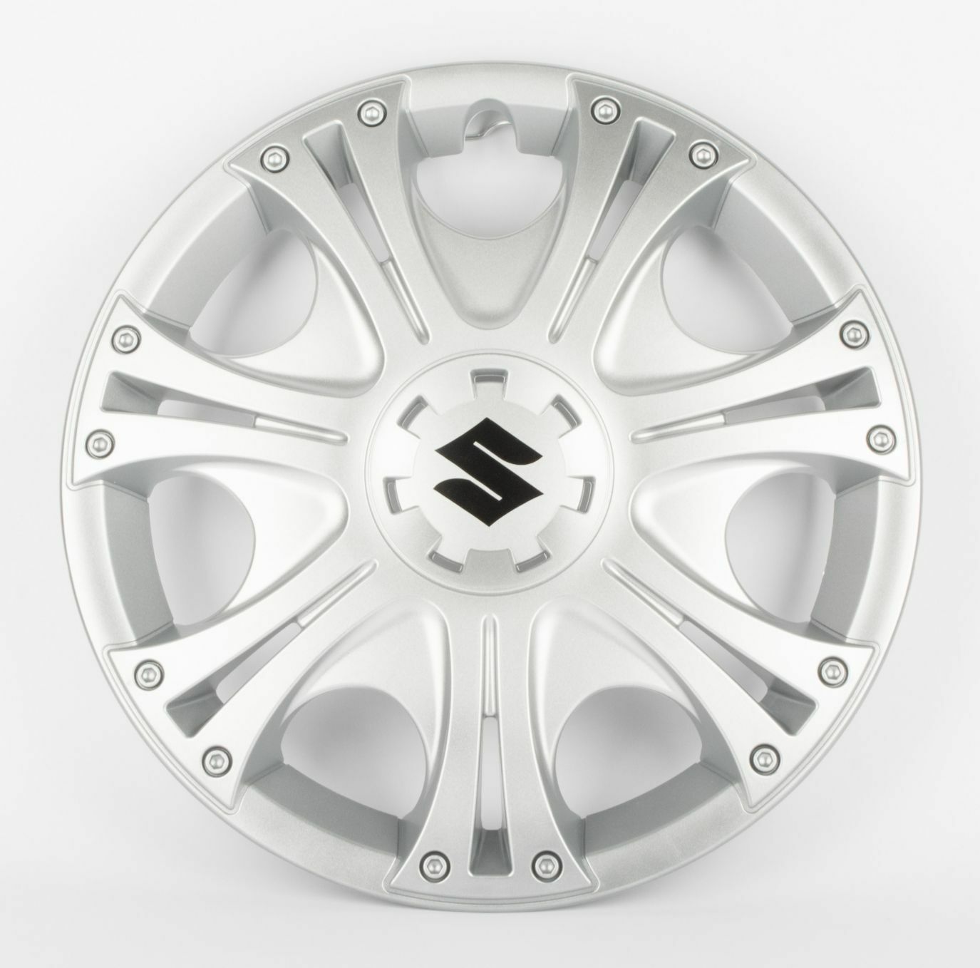 1x INDIVIDUAL NEW Genuine Suzuki Alto Wind Celerio Wheel Trim 14" Silver G29
