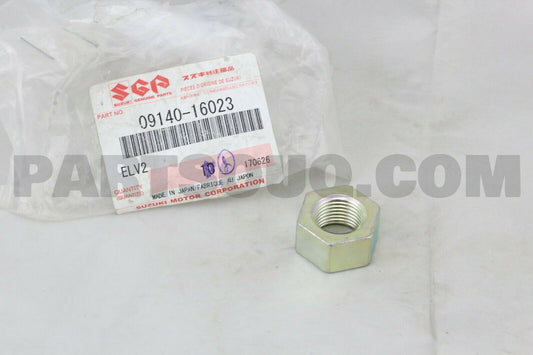 1x NEW Genuine Suzuki JIMNY Track Tie Rod Arm Nut LEFT HAND THREAD 09140-16023