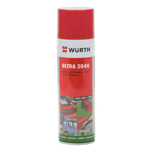 1xNEWGenuine WURTH Ultra 2040 Aerosol Penetrant Lubricant Spray 500ml 0893085500