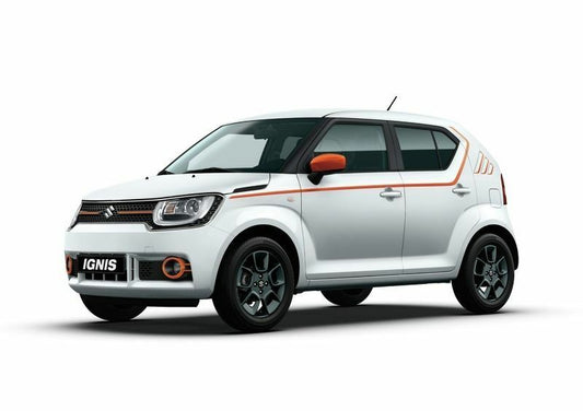 NEW Genuine Suzuki IGNIS Side Body Decal Sticker Set 10pc ORANGE 990E0-62R91-ORA