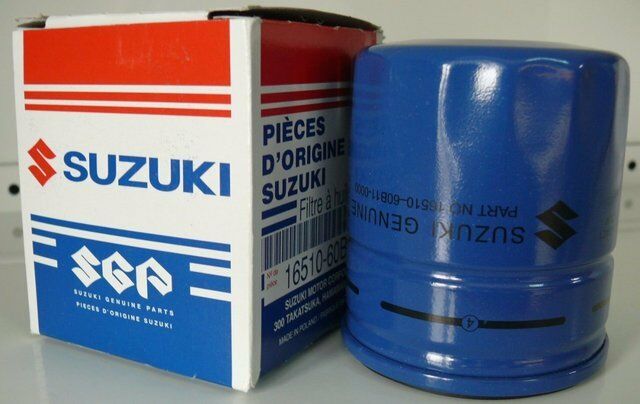 NEW Genuine Suzuki Car Oil Filter 16510-60B11 Swift SX4 Jimny GV Ignis FREE WASH