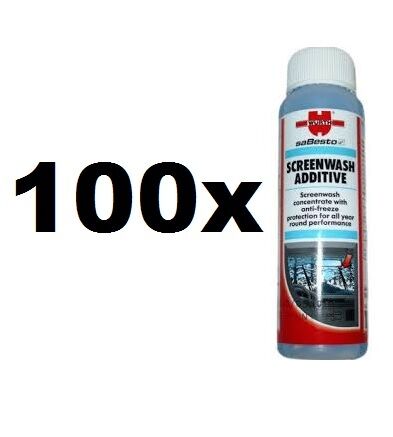 100 x NEW Wurth Windscreen/Screenwash Anti Freeze Concentrated Additive - 125ml