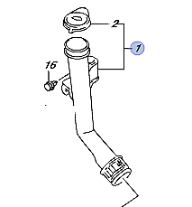 NEW Genuine Suzuki Swift 2017-On WASHER BOTTLE Neck Inlet Filler Cap 38402-52R00