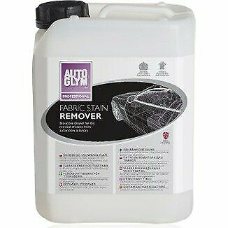 NEW Autoglym Professional FABRIC STAIN REMOVER Bio-Active 5L 5 Litre FREE GIFT