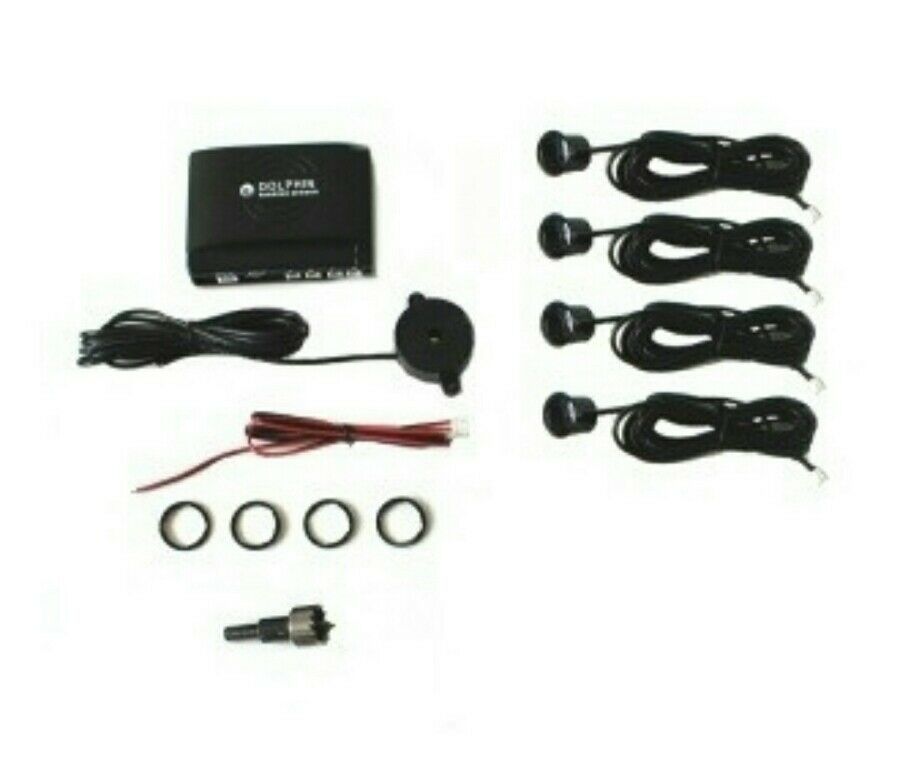 Brand New Dolphin Reverse Parking Sensor Kit MATT BLACK - DPS400